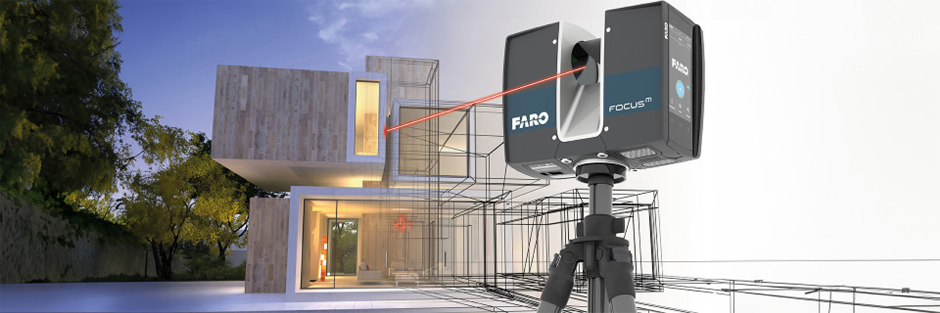 FARO 3D Laserscanner - 3D Aufmaß auf Klick