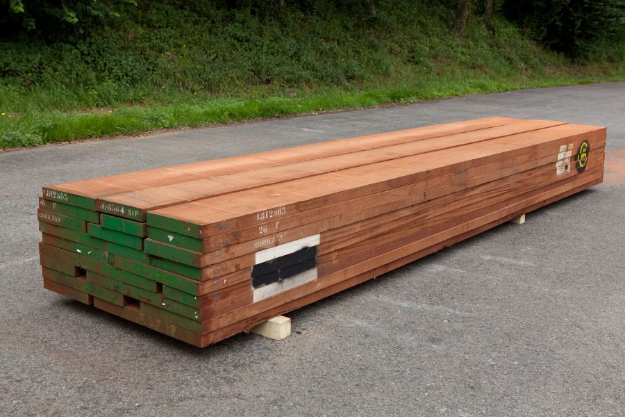 Sipo Mahagoni Schnittholz 35 mm KD