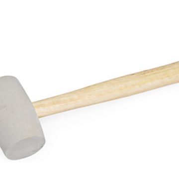 Gummihammer weiß