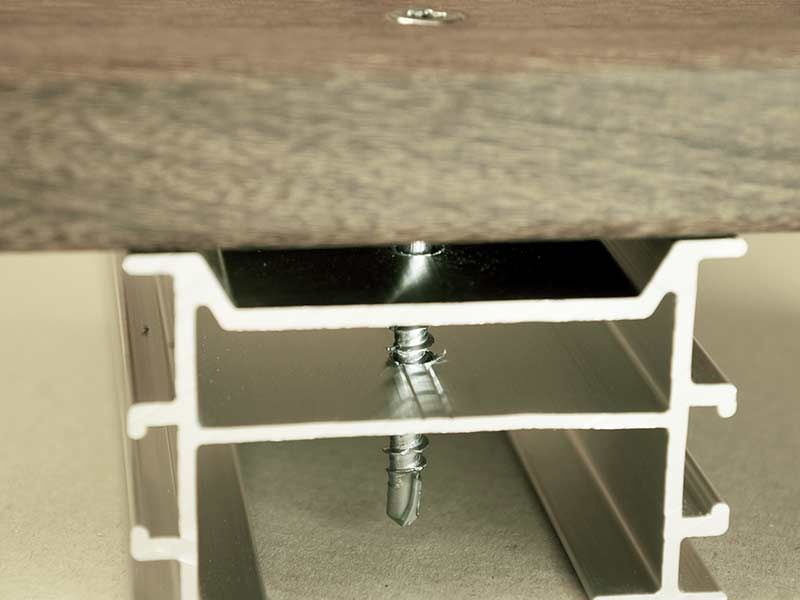 PROFILA1 Terrassenschraube für Alu-UK 