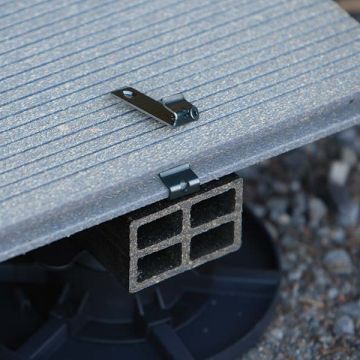 Anfang- / Endklammer, Edelstahl, VPE 10 Stück