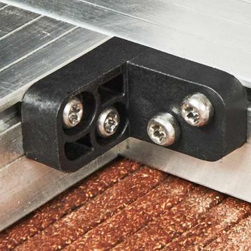 Terrassenbauwinkel m. Bohrschrauben, VPE 10 Stück