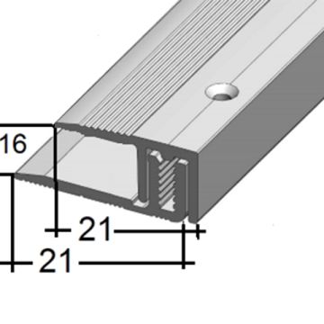 S Abschlussprofil 8223 (6,5-16 mm) 