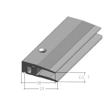 S Abschlussprofil 8233 (2,5 - 7 mm) 