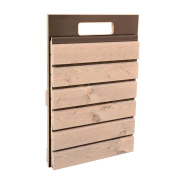 Mustertafel 2 für Fassaden-Musterbox Holzbau 