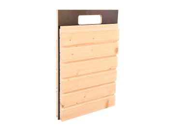 Mustertafel 3 für Fassaden-Musterbox Holzbau 