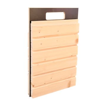 Mustertafel 3 für Fassaden-Musterbox Holzbau 