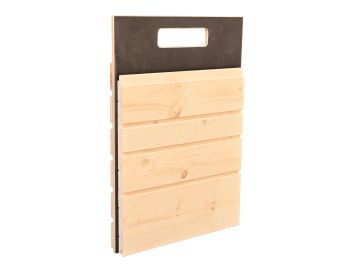 Mustertafel 6 für Fassaden-Musterbox Holzbau 