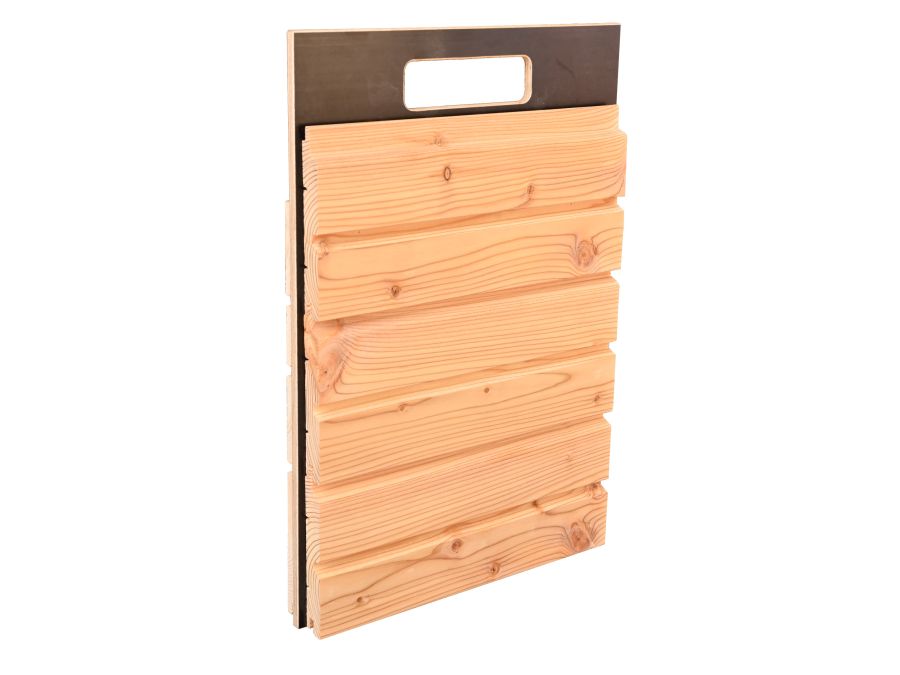 Mustertafel 6 für Fassaden-Musterbox Holzbau 