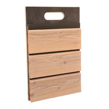 Mustertafel 7 für Fassaden-Musterbox Holzbau 