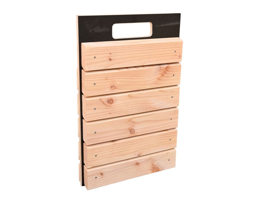 Mustertafel 8 für Fassaden-Musterbox Holzbau 