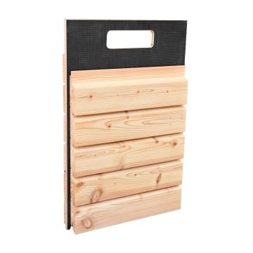 Mustertafel 8 für Fassaden-Musterbox Holzbau 