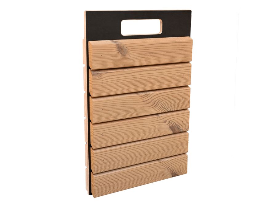 Mustertafel 9 für Fassaden-Musterbox Holzbau 