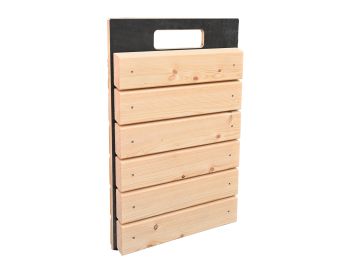 Mustertafel 9 für Fassaden-Musterbox Holzbau 