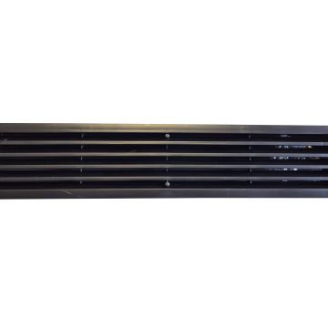 Lüftungsgitter Farbe Schwarz