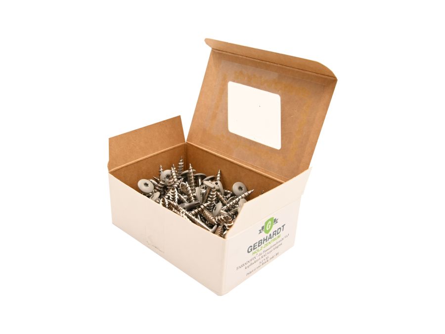 Fassadenschrauben mit  Kopflackierung; 5,5x35 mm