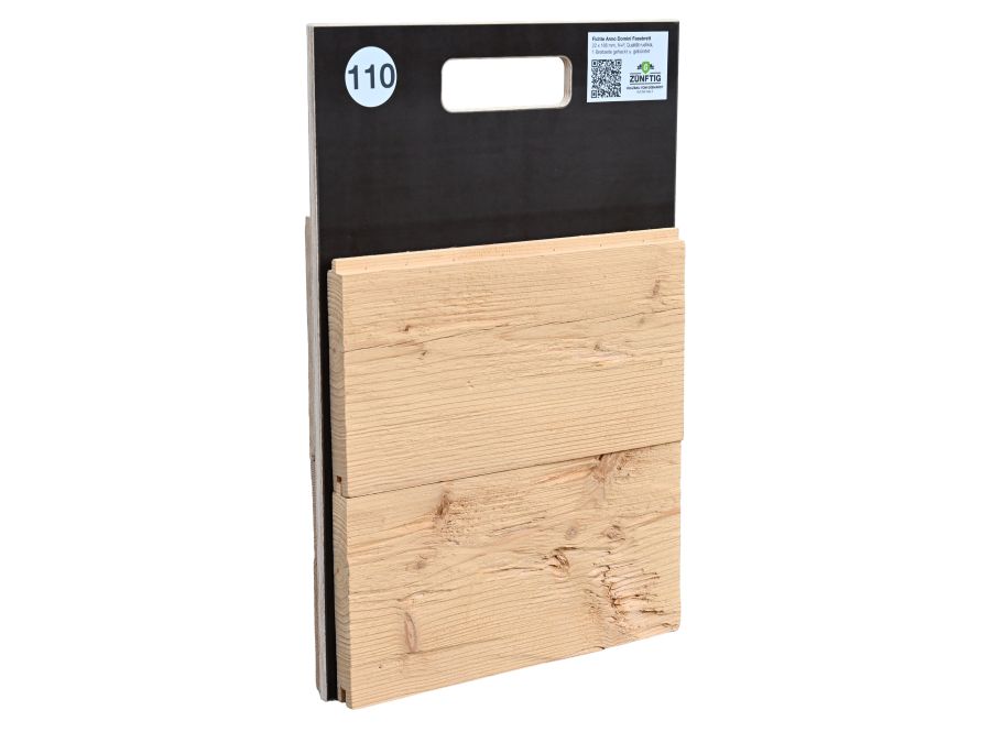 Mustertafel 110 für Fassaden-Musterbox Holzbau 
