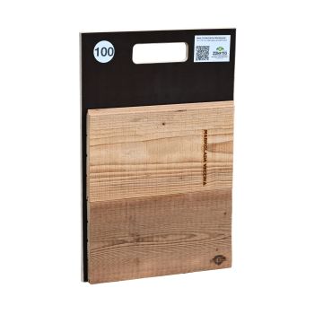 Mustertafel 100 für Fassaden-Musterbox Holzbau 