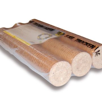 Hartholzbriketts  - Heizwert 5,2 kW/kg