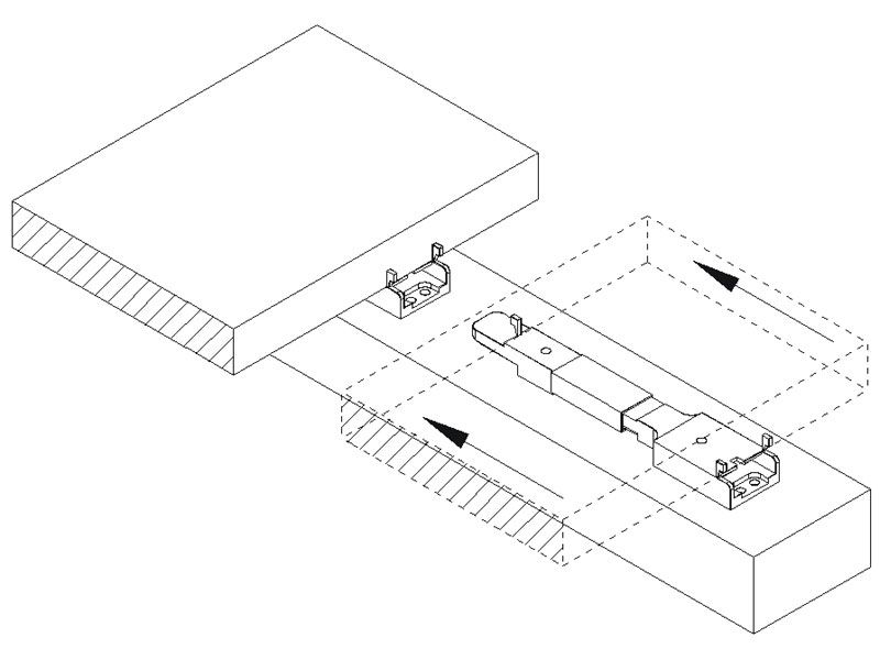 Clipper f. Dielenbreite 120-150 mm
