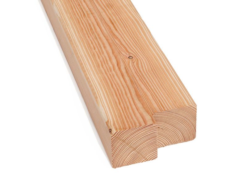 Heim. Lärche Unterkonstruktion 80 x 80 mm