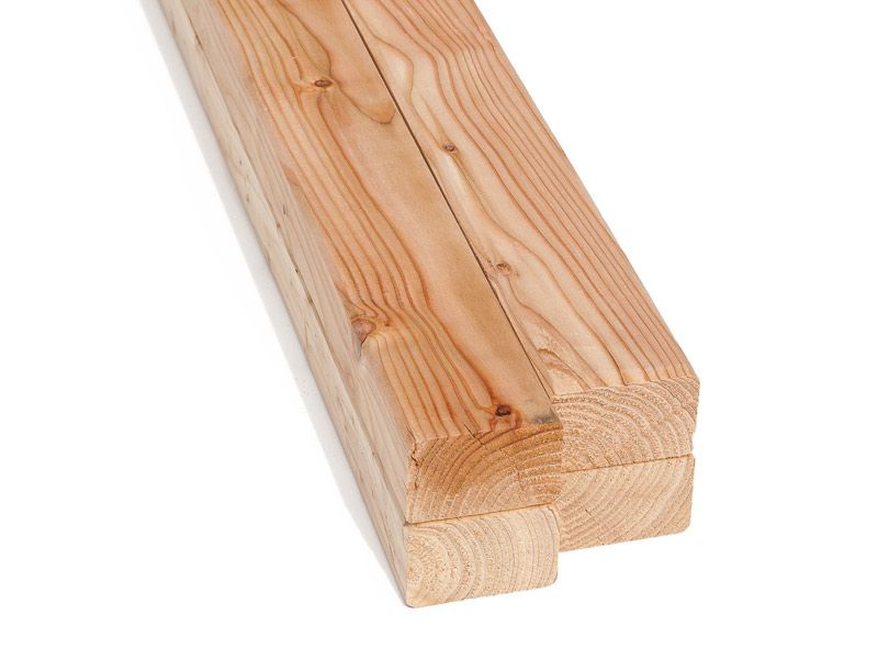 Heim. Lärche Unterkonstruktion 45 x 70 mm
