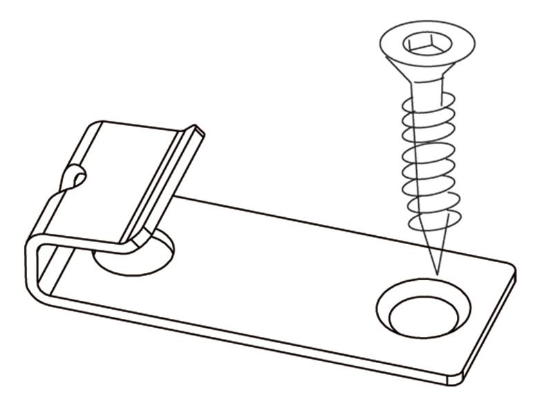 NATURinFORM Anfang- / Endklammer