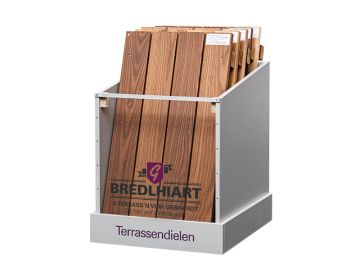 Trolley (leer) für Mustertafeln / Ausstellung