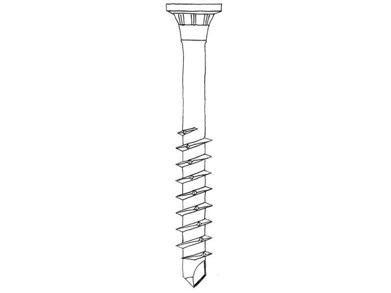 SOLIDA1 Terrassenschraube Edelstahl