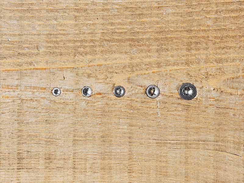 SOLIDA1 Terrassenschraube Edelstahl