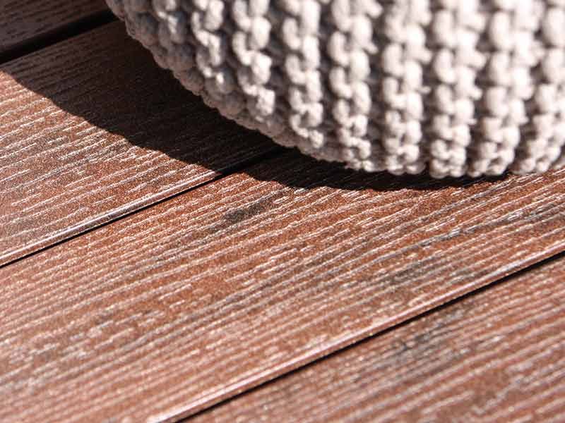 DIE NATURLINIE Massivdiele mehrfbg. kastanienbraun