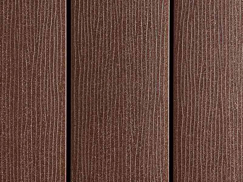 DIE SMARTE Null-Grad-Diele braun einfarbig