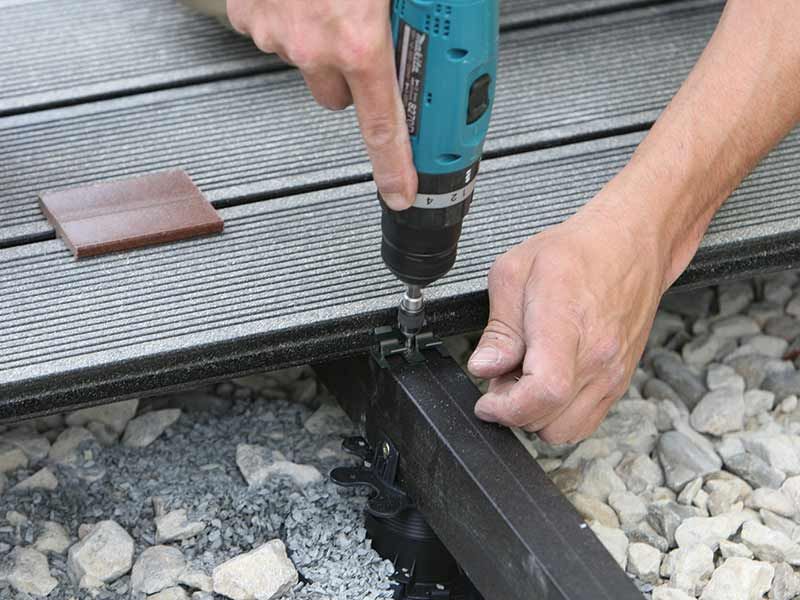 Montageklammer-Set, Edelstahl, VPE 100 Stück