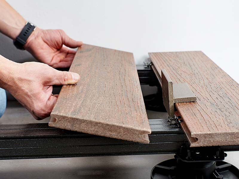 Montageklammer-Set, Edelstahl, VPE 100 Stück