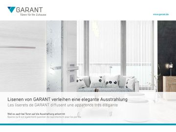 Garant Prospekt - Lisenen von GARANT