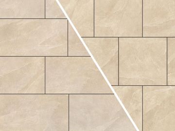 Keramische Terrassenplatte Ardesia beige