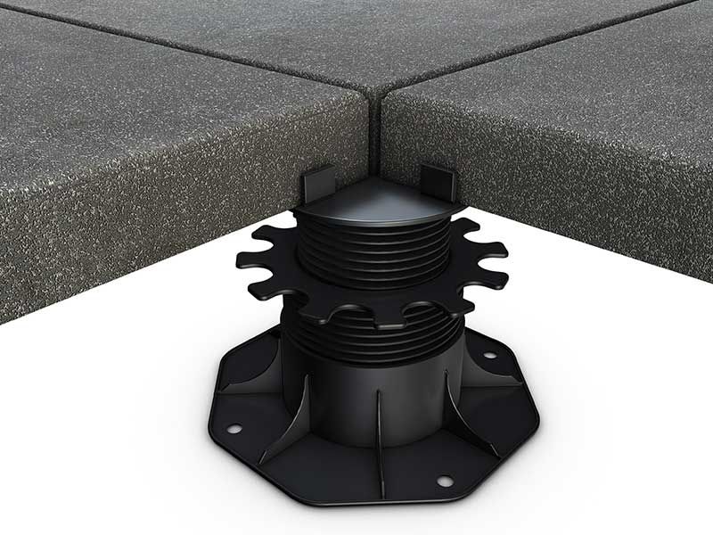 Terrassenlager m. Fugenkreuz 145-225 mm