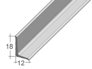 S Wandabschlussprofil 8550 SK (18 x 12 mm)