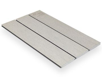 Mustertafel WPC megawood Terrassend. 750 x 451 mm