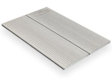 Mustertafel WPC megawood Terrassend. 750 x 492 mm