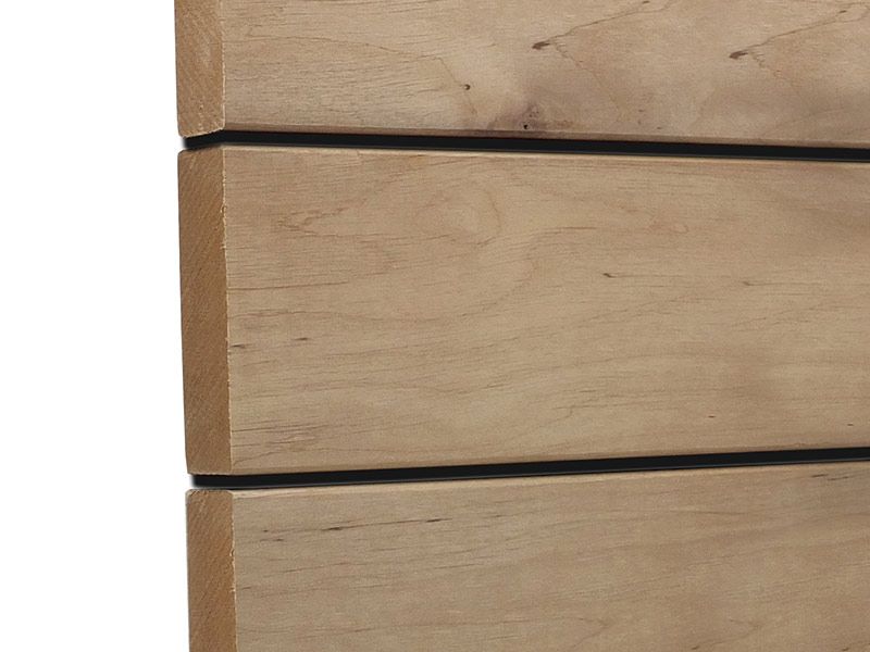 Thermo Erle Saunabanklatten 28 x 90 mm