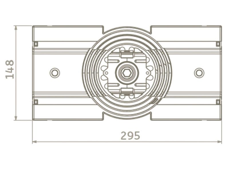 megawood VARIO FIX II (44-242); 295 x 148 mm