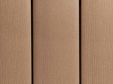 DIE SMARTE Null-Grad-Diele terrabraun einfarbig