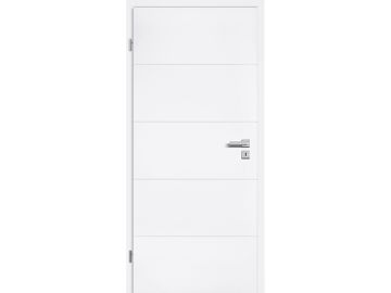 G Profiltür Modell RIVA RI 1 Weißlack 9016