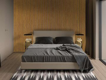 9005-B Akustik Design Platte 1-seitig furniert roh