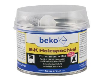 beko 2-K Holzspachtel - Universell einsetzbar 1kg