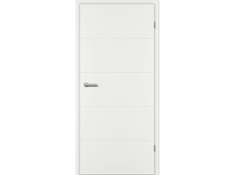 G Profiltür RIVA RI 1 Weißlack 9016 - ohne SLB