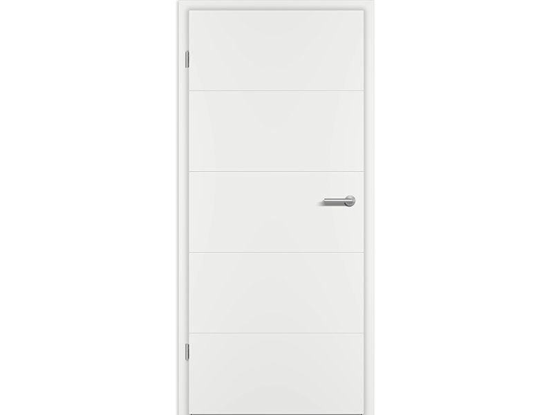 G Profiltür RIVA RI 1 Weißlack 9016 - ohne SLB