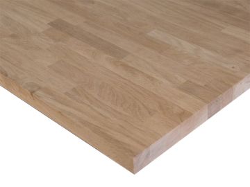 30 mm LARBON Massivplatte Eiche Tischplatte