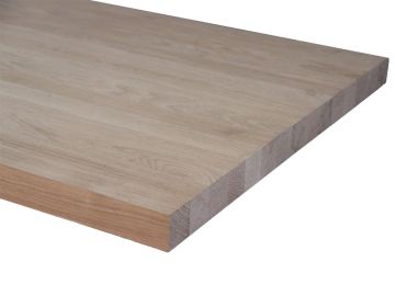 40 mm LARBON Massivplatte Eiche Treppenstufen